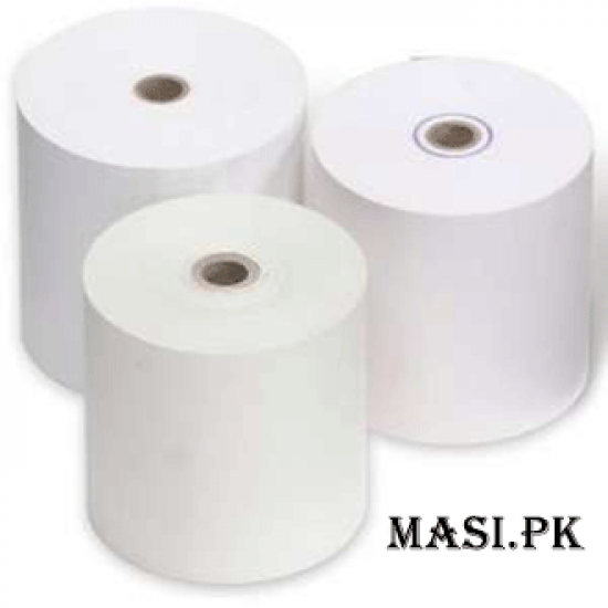 Pack of 12 - Best Thermal Paper Roll Receipt 80mm - 50 fit | masi.pk