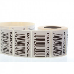 50mm x 25mm - 1up-1000 pcs/roll 1.5 inch Core